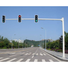 Hot Dip Galvanized Traffic Light Light တိုင်